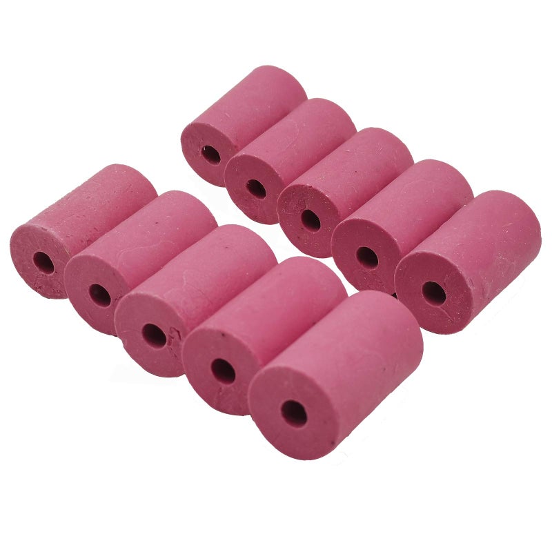 HOLDWIN Sandblaster Gun Nozzles 10Pcs Tip Sand Blaster Replacement Cylinder Ceramic Abrasive Nozzle for Blasting (6mm) - Image 3